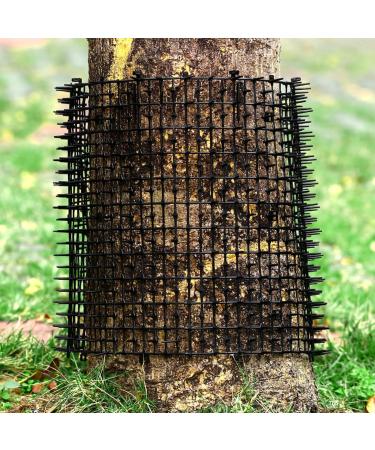 2 Pack Cat Scat Spike Mat Outdoor Cat Deterrent Mat with Spikes Prickle Strips Indoor Dog Digging Deterrent Anti Cats Network Cat Spikes with 8 Garden Staples for Garden Fence 78 11inch - Buy Online on SooperMarket.com