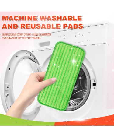 DAPPER Reusable Mop Pad Refills - 2 Pack Microfiber Pads for Swiffer WetJet Mop | Wet & Dry Floor Cleaning - Buy Online on SooperMarket.com