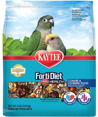 Kaytee Forti-Diet Pro Health Food for Conures & Lovebirds - Nutrient-Rich Avian Diet - Buy Online on SooperMarket.com