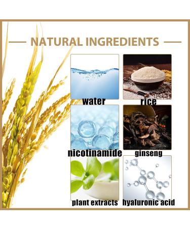 Rice Toner Set - 2PC Natural Face Toner for Pores, Moisturizing & Exfoliating - 150ML Niacinamide Facial Toner - Buy Online on SooperMarket.com