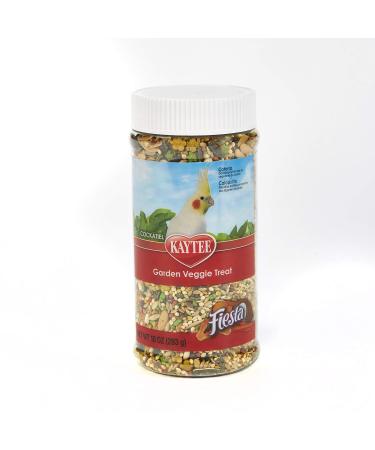 Kaytee Fiesta Garden Veggie Treat Mix for Cockatiels 10 Ounce (Pack of 1)