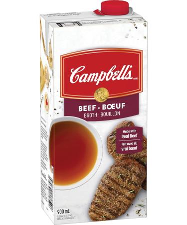 Campbell's Beef Broth 900 mL 900 ml (Pack of 1) - Buy Online on SooperMarket.com