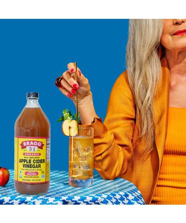Bragg Organic Apple Cider Vinegar with the Mother - 2 Pack, 16oz Each - USDA Certified, Raw & Unfiltered - Buy Online on SooperMarket.com