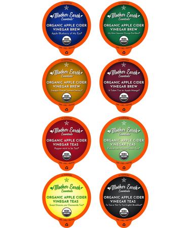 Organic Apple Cider Vinegar Superfood K-Cup Tea Pods - Ginger Lemon Savory - 12 Count - Buy Online on SooperMarket.com