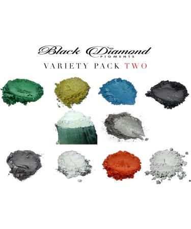 Black Diamond Pigments Variety Pack 2 - 10 Colors | Multipurpose DIY Arts & Crafts Additive for Bath Bombs, Resin, Slime, Epoxy, Soap, Nail Polish - Buy Online on SooperMarket.com