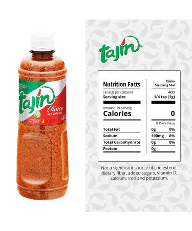 Taj n Cl sico Seasoning 14oz and Mild Hot Sauce 15.38oz Bundle - Pack of 2 - Buy Online on SooperMarket.com