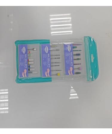 MAQUITA 24pcs Professional Ceramic Tungsten Alloy Nail Drill Bits - Gel & Acrylic Removal Tools for Manicure Pedicure - Nail Accessories - Buy Online on SooperMarket.com