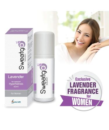 Sweat Go Rollon Antiperspirant Lavender For Women - 60 ML - Buy Online on SooperMarket.com