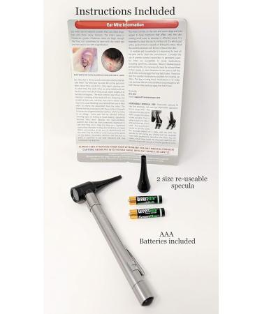 Dr Mom Pocket Veterinary LED Otoscope - Compact Vet Otoscope for Animal Care - Buy Online on SooperMarket.com
