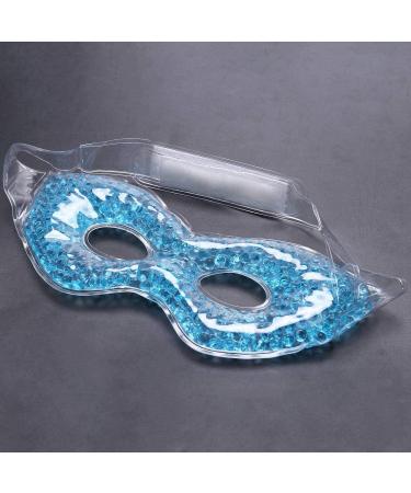 Closer Hot Cold Sleeping Eye Mask Ice Cool Blue Compress Gel Eyeshade Fatigue Relief Eye Care Relaxation Remove Dark Circle Sleeping Eye Mask - Buy Online on SooperMarket.com