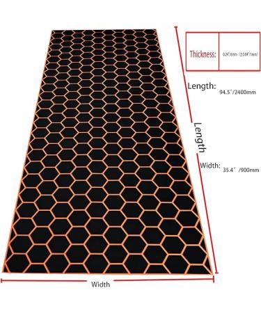 Hexagonal Stripes EVA Self-Adhesive Boat Decking Sheet - Non-Skid Marine Flooring for Yacht  RV  Swimming Pool - 94.5 x 35.4 Thick Mat - Buy Online on SooperMarket.com