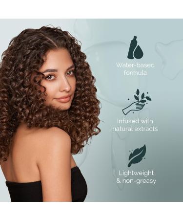 Curl Keeper Refresh Hair Styling Spray - Lightweight Water-Based Anti-Frizz Spray with Hold for Wavy & Curly Styles in Humidity & All Weather Conditions 33.8 Fl Oz 33.8 Fl Oz (Pack of 1) - Buy Online on SooperMarket.com