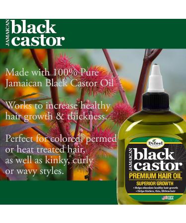 Difeel Jamaican Black Castor Premium Hair Oil 7.1 oz for Superior Growth - Best Price! - Buy Online on SooperMarket.com