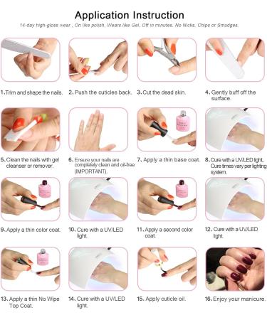AIMEILI Soak Off UV LED Temperature Colour Changing Chameleon Gel Nail Polish Multicolour/Mix Colour/Combo Colour Set Of 6pcs X 10ml - Kit 13 KIT6-13 1.67 ml (Pack of 6) - Buy Online on SooperMarket.com