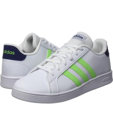 adidas Kids Grand Court K Gymnastics Shoes - Ftwbla/Versol/Azuosc - 5 UK - Buy Online on SooperMarket.com