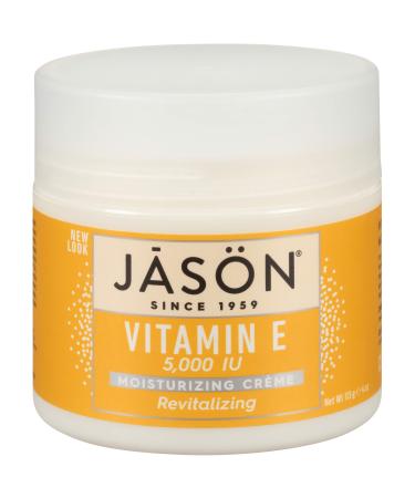 Jason Natural Revitalizing Vitamin E Moisturizing Creme 5000 IU 4 oz (113 g)