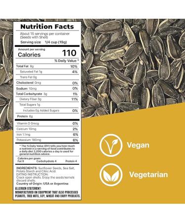 Premium Orchard Mixed Nuts Roasted Sunflower Seeds - Original Lightly Salted  Non-GMO  Gluten-Free  Vegan  Keto-Friendly Snack - 3 Bags - Buy Online on SooperMarket.com