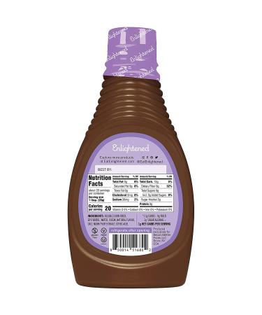 Enlightened Sugar Free Chocolate Syrup - 14 Fl Oz (1 Pack) - Buy Online on SooperMarket.com