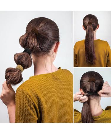 Premium Hair Ties - 50 Pack No Metal Rubber Bands for Women Men & Children - Sularpek - Buy Online on SooperMarket.com