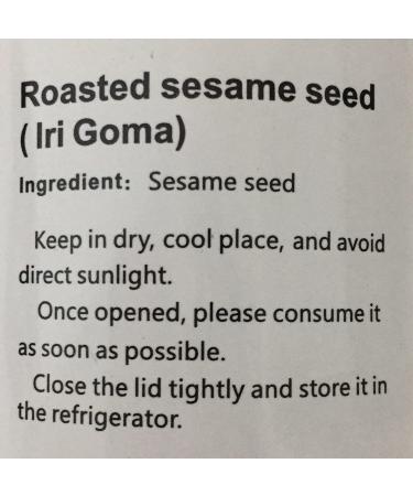 Shirakiku Japanese Roasted White Sesame Seeds (Iri Goma) - 8 Oz - Buy Online on SooperMarket.com