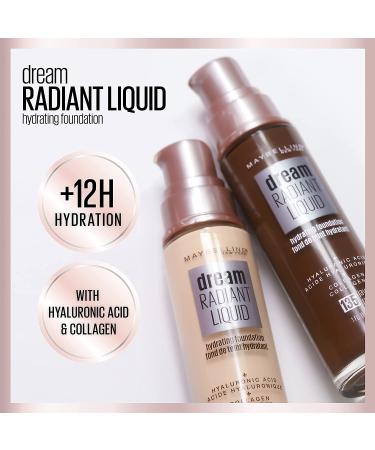 Maybelline Dream Radiant Liquid Foundation - Natural Beige, 1 Fl Oz (Pack of 1) - Buy Online on SooperMarket.com