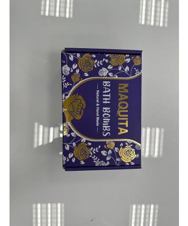 MAQUITA 6Pcs Handcrafted Bath Bombs for Stress Relief - Perfect Spa Aromatherapy Gift for Men, Women, Boys, and Girls - Ideal for Mothers Day, Birthday, Christmas - Buy Online on SooperMarket.com