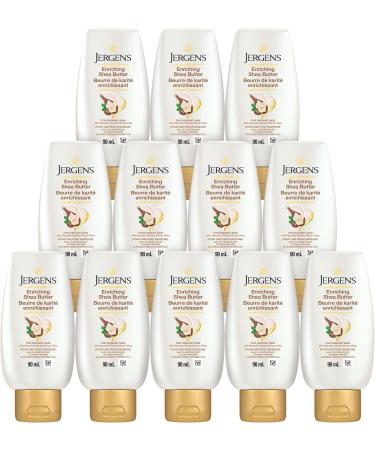 Jergens Travel Size Enriching Shea Butter Moisturizer & Body Lotion for Dry Skin (case pack 12 x 90 mL) Travel size - case - Buy Online on SooperMarket.com