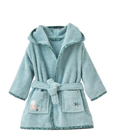 Vertbaudet Baby Bathrobe Fairytale Forest Deer Costume 86 Green