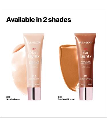 Revlon Skinlights Face Glow Illuminator Liquid Bronzer - Sunrise Luster 1 Fl Oz - Buy Online on SooperMarket.com
