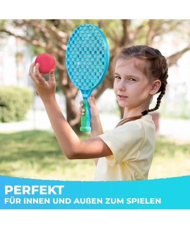 Set of 9 Colorful Soft Foam Balls for Kids - 6.5 cm Tennis Balls - Perfect for Playtime - International Shipping - Buy Online on SooperMarket.com