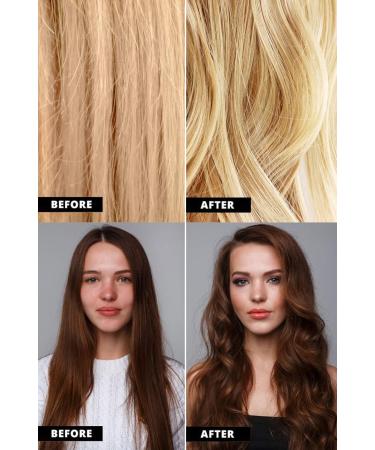 FoxyBae Rose Gold 3-in-1 Curling Wand - Ionic Professional Curling Iron with Temperature Control for Perfect Curls - Buy Online on SooperMarket.com