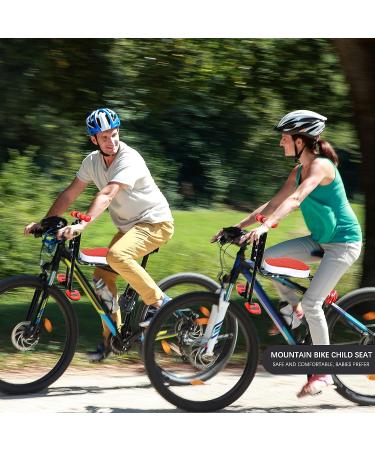 Innolife Child Bike Seat | Front Mounted Bicycle Carrier for 3-6 Years Kids | Foldable Pedals & Handrail Included - Buy Online on SooperMarket.com
