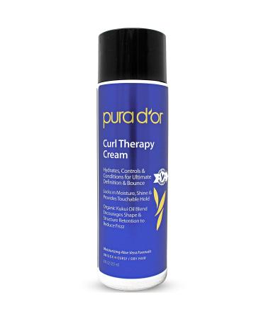 Pura D'or Curl Therapy Cream 8 fl oz (237 ml)