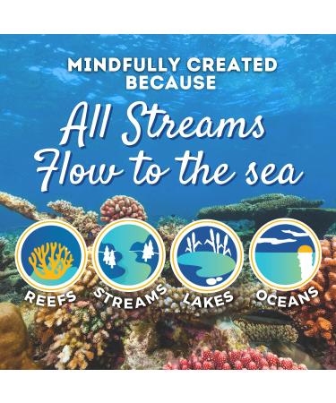 STREAM 2 SEA Reef Safe Hair Shampoo & Conditioner Set - All Natural Fragrance Free Paraben Free - Eco-Friendly Hair Care for Boaters and Campers (4 oz - Buy Online on SooperMarket.com
