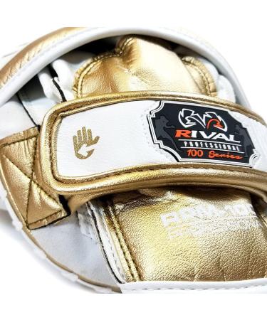 RIVAL Boxing RPM100 Professional Punch Mitts - Pre-Curved Design with Angled Hook and Loop Strap - Buy Online on SooperMarket.com