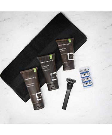Every Man Jack Manual Razor - Premium Black Razor for Men | Close Shave & Stylish Design - Buy Online on SooperMarket.com