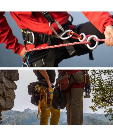 Azarxis 35kN Figure of Eight Descender - Blue Climbing Gear for Outdoor Recreation | International Shipping - Buy Online on SooperMarket.com