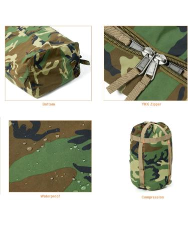 MT Military Army Force 4 & Tropen Patrol Mummy Sleeping Bags - Cold Weather Modular System with Bivy Cover  Compression Sack - Multicam/UCP/Woodland Camo - Buy Online on SooperMarket.com