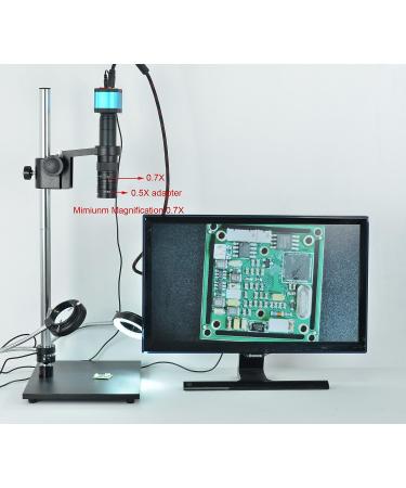 0.5X Stereo Microscope Barlow Lens Attachment for Enhanced Magnification - Buy Online on SooperMarket.com