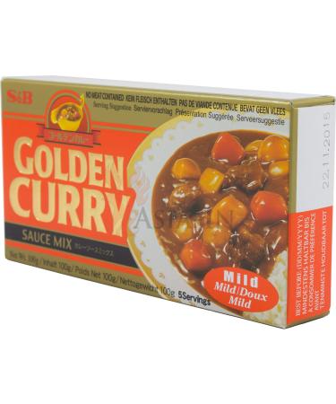 S & B Curry Sauce Roux Block - Mild (100g)