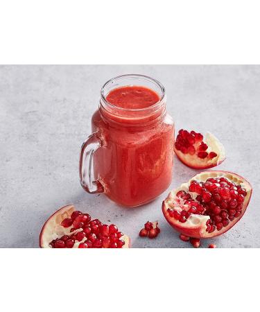 Organic Pomegranate Powder 1lb | Non-GMO, Unsulfured, Raw Dried Fruit - Vegan Bulk Blend for Juices, Smoothies, Yogurts | No Sulphites, Contains Maltodextrin | Great for Instant Breakfast Drinks - Buy Online on SooperMarket.com