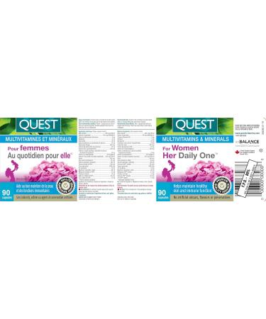 Quest Her Daily One for Women (90 Capsules) - Buy Online on SooperMarket.com