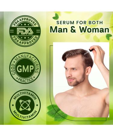 Premium Hair Growth Oil - DHT Blocker with Organic Rosemary Peppermint Pumpkin Seed & Apricot Oils | Natural Minoxidil Alternative | Made in USA - Buy Online on SooperMarket.com