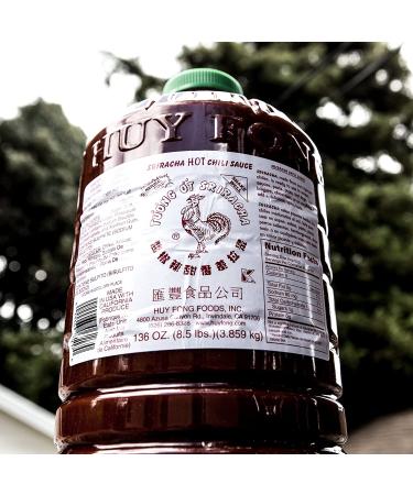 Huy Fong Sriracha Chili Sauce 8.5 lb - Authentic Thai Hot Sauce - Buy Online on SooperMarket.com
