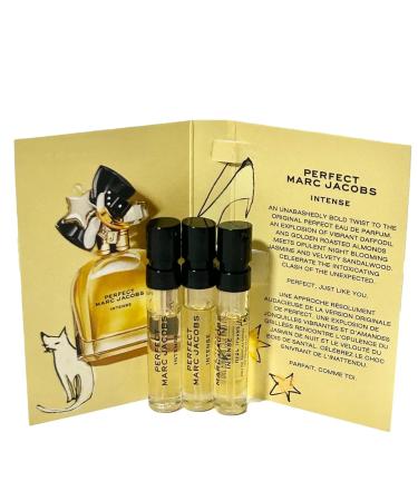 Marc Jacobs Perfect INTENSE Sample Women Perfume Spray 1.2 ml / 0.04 oz - set of 3 Perfect Intense 0.03 Fl Oz (Pack of 2) - Buy Online on SooperMarket.com