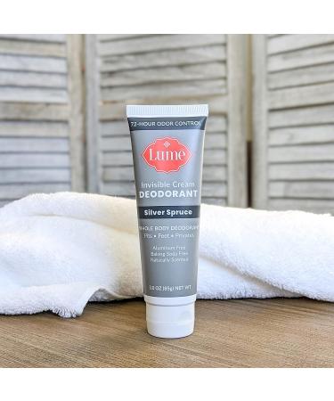 Lume Deodorant 3oz Tube - Silver Spruce Scent - For Underarms & Private Parts - Buy Online on SooperMarket.com