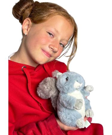 Deluxe Eco-Friendly Paws Plush Squirrel Toy | 100% Recycled Materials - Buy Online on SooperMarket.com
