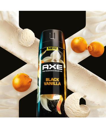 Shop Axe Fine Fragrance Collection - Black Vanilla & Sandalwood Body Spray | 72H Odor Protection | Aluminum-Free | 3 Count - Buy Online on SooperMarket.com