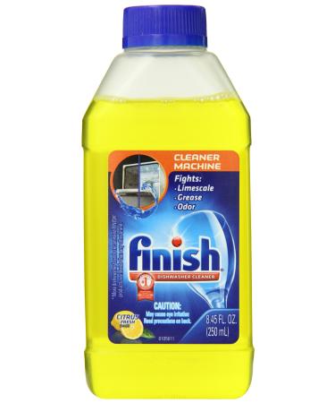 Finish Dishwasher Machine Cleaner, 8.45 oz, Citrus Fresh