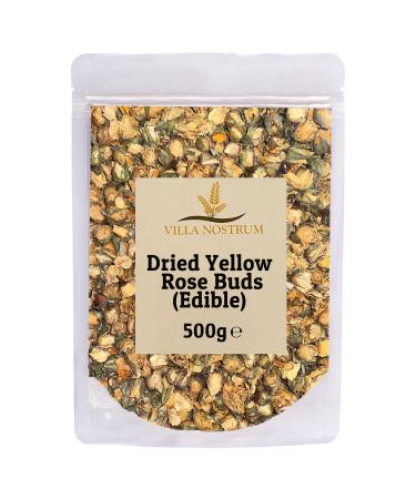 Dried Edible Yellow Rose Buds Loose Leaf Tea 500g by Villa Nostrum